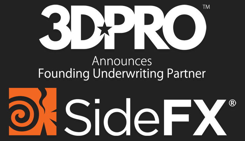 3DPRO announces founding underwriting partner SideFX